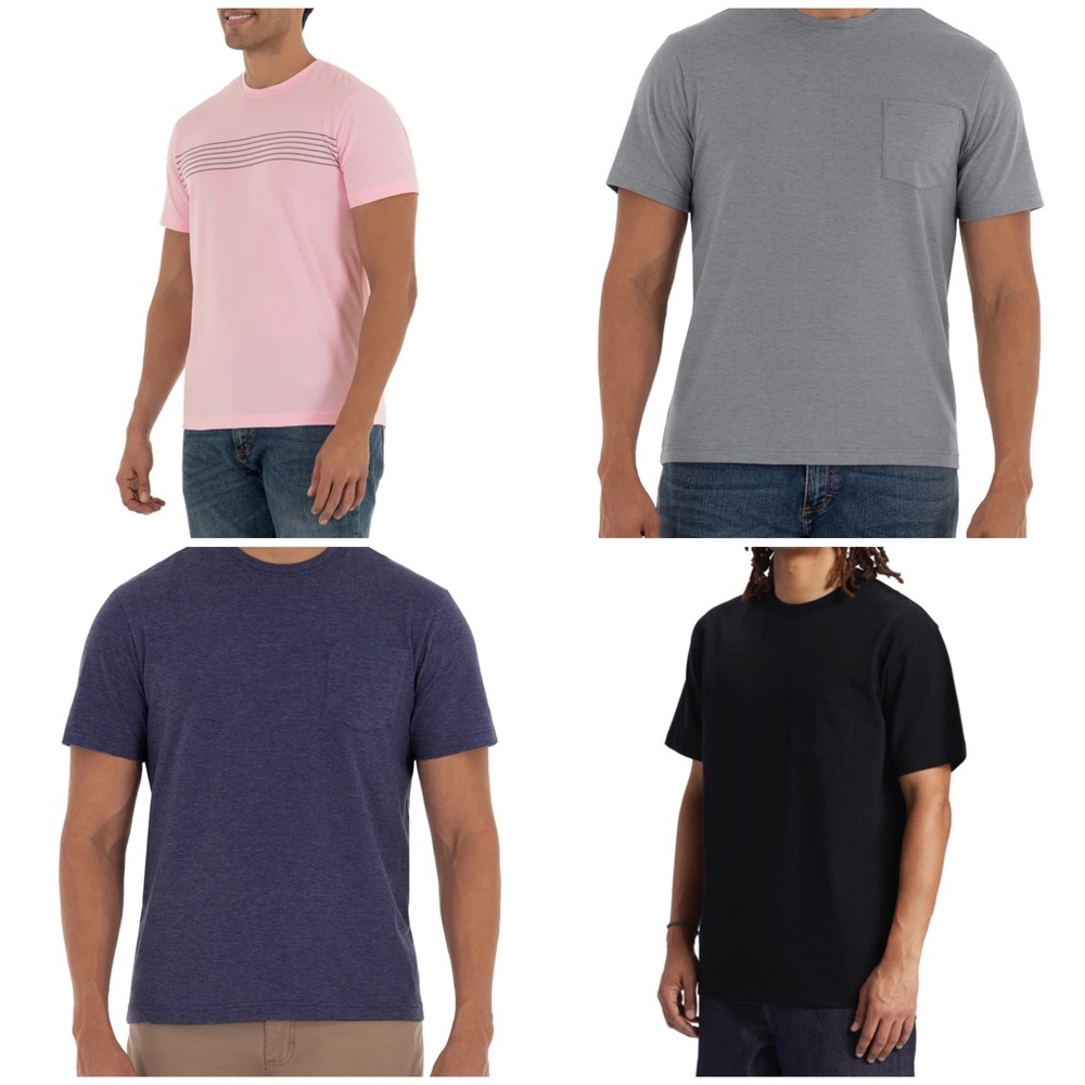 Lee Men’s Premium Pima Cotton T-Shirts Size 3XL Lot